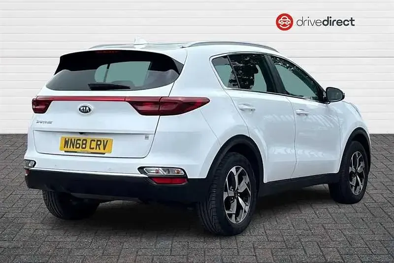 Used Kia Sportage 130 HP (95 kW) 2018 White SUV