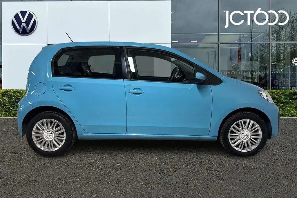 Used VW up! 65 HP (47 kW) 2020 Blue Hatchback