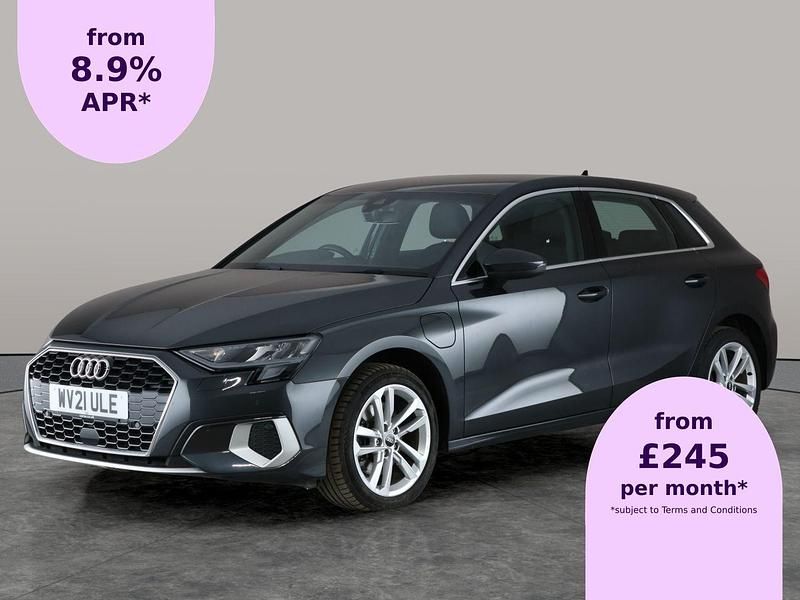 Grey Used 2021 Audi A3 e-tron Sport Hatchback | £18,350 (Good price) - Image 1/2