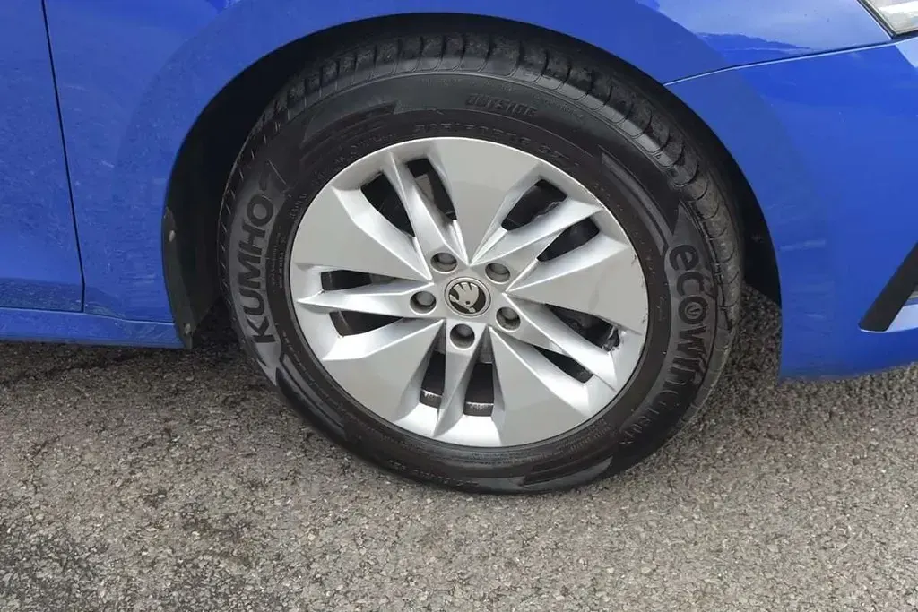 Gebraucht Skoda Octavia SE 110 PS (80 kW) 2023 Blau Kombi