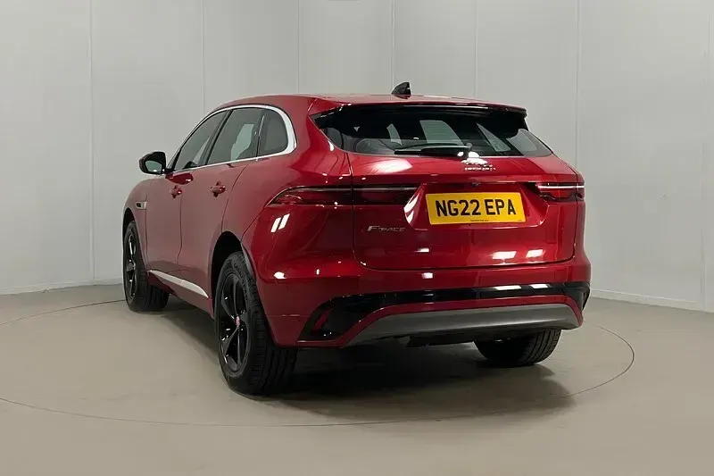 Used Jaguar F-Pace R-Dynamic 201 HP (147 kW) 2022 Red SUV