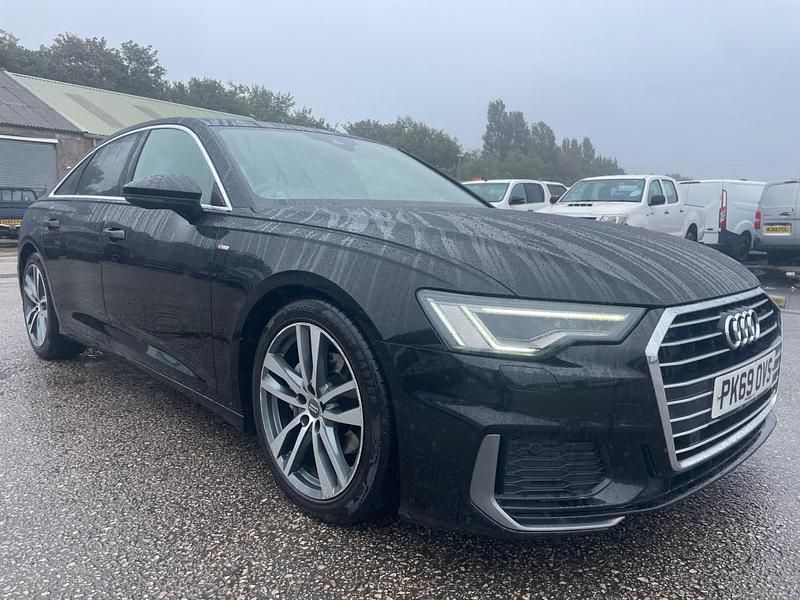 Black Used 2019 Audi A6 S-Line Sedan | £14,950 - Image 1/4