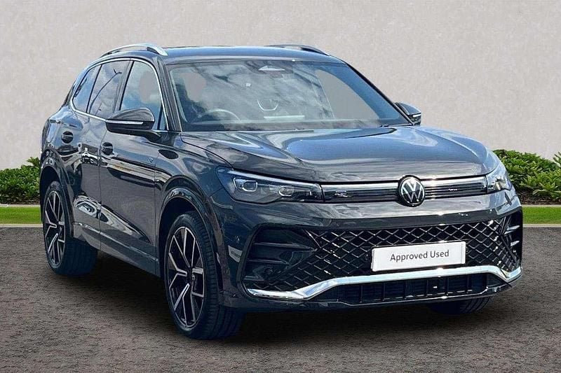 Grey New 2025 VW Tiguan R-line SUV | £34,636 (A bit pricey) - Image 1/4