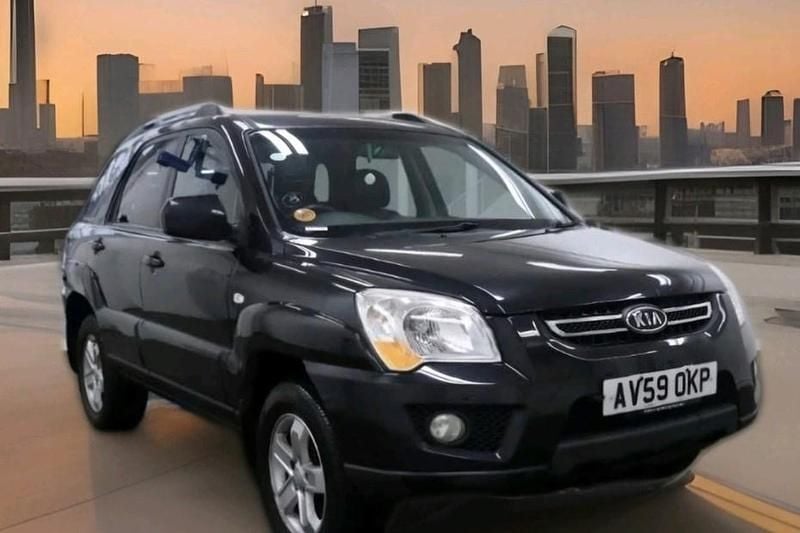 Used Kia Sportage 150 HP (110 kW) 2009 Black SUV