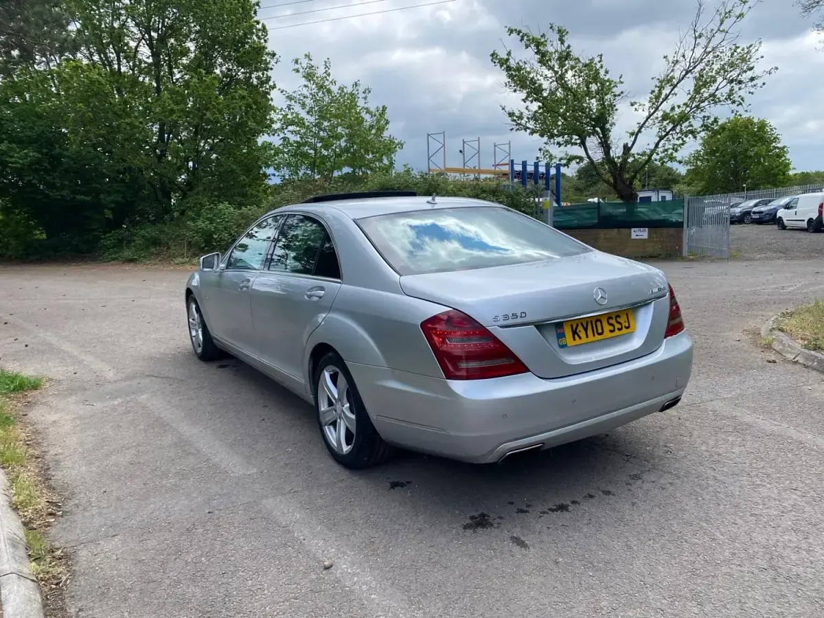 Used Mercedes S350L 2010 Silver Sedan