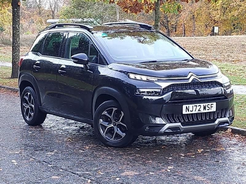 Black Used 2022 Citroën C3 Aircross PureTech SUV | £12,698 (Fair price) - Image 1/4