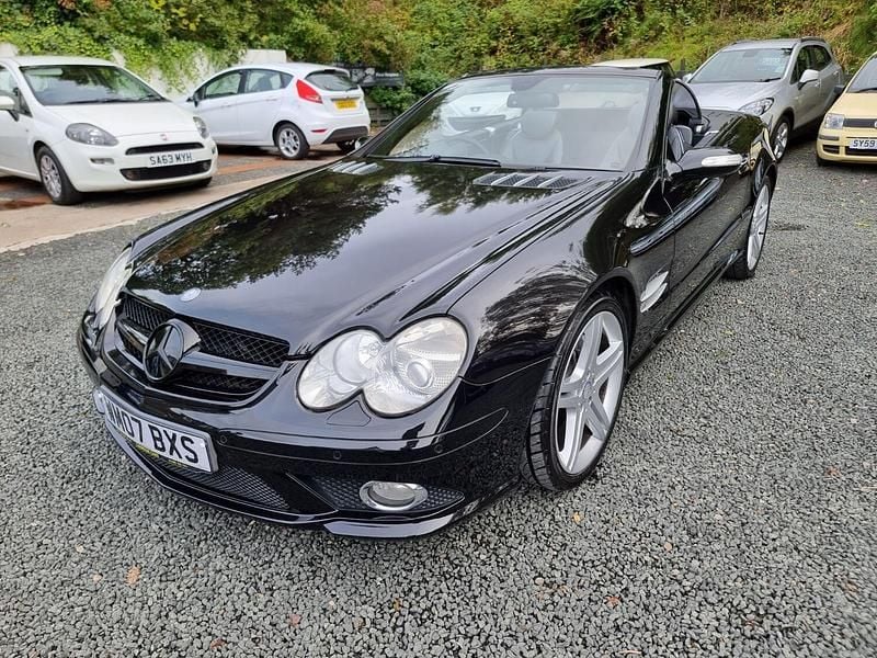 Used Mercedes SL350 Sport Edition 272 HP (200 kW) 2007 Black Cabriolet