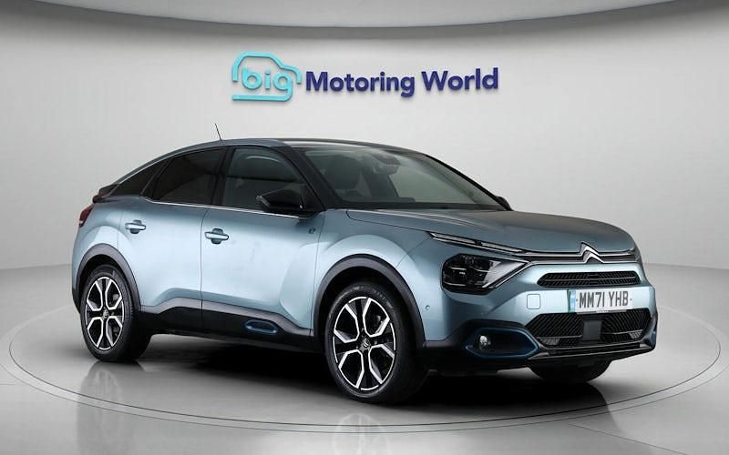 Used Citroën e-C4 Shine 100 kW (136 HP) 2021 Blue Hatchback