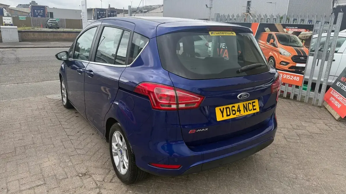 Used Ford B-MAX Zetec 2014 Blue MPV