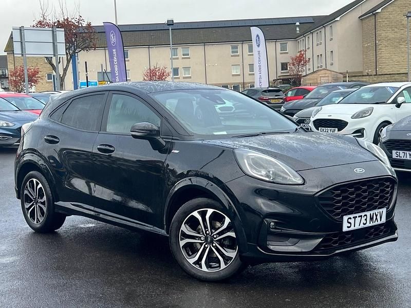 Black Used 2023 Ford Puma ST-Line Hatchback | £15,995 (Fair price) - Image 1/4