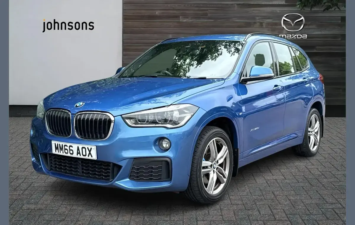 Used BMW X1 M Sport 228 HP (167 kW) 2016 Blue SUV