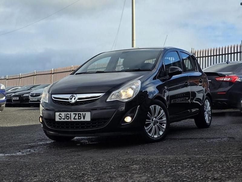 Used Vauxhall Corsa 100 HP (73 kW) 2011 Black Hatchback