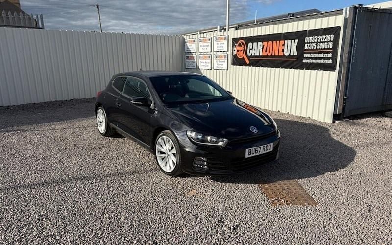 Used VW Scirocco GT 180 HP (132 kW) 2017 Black Coupe