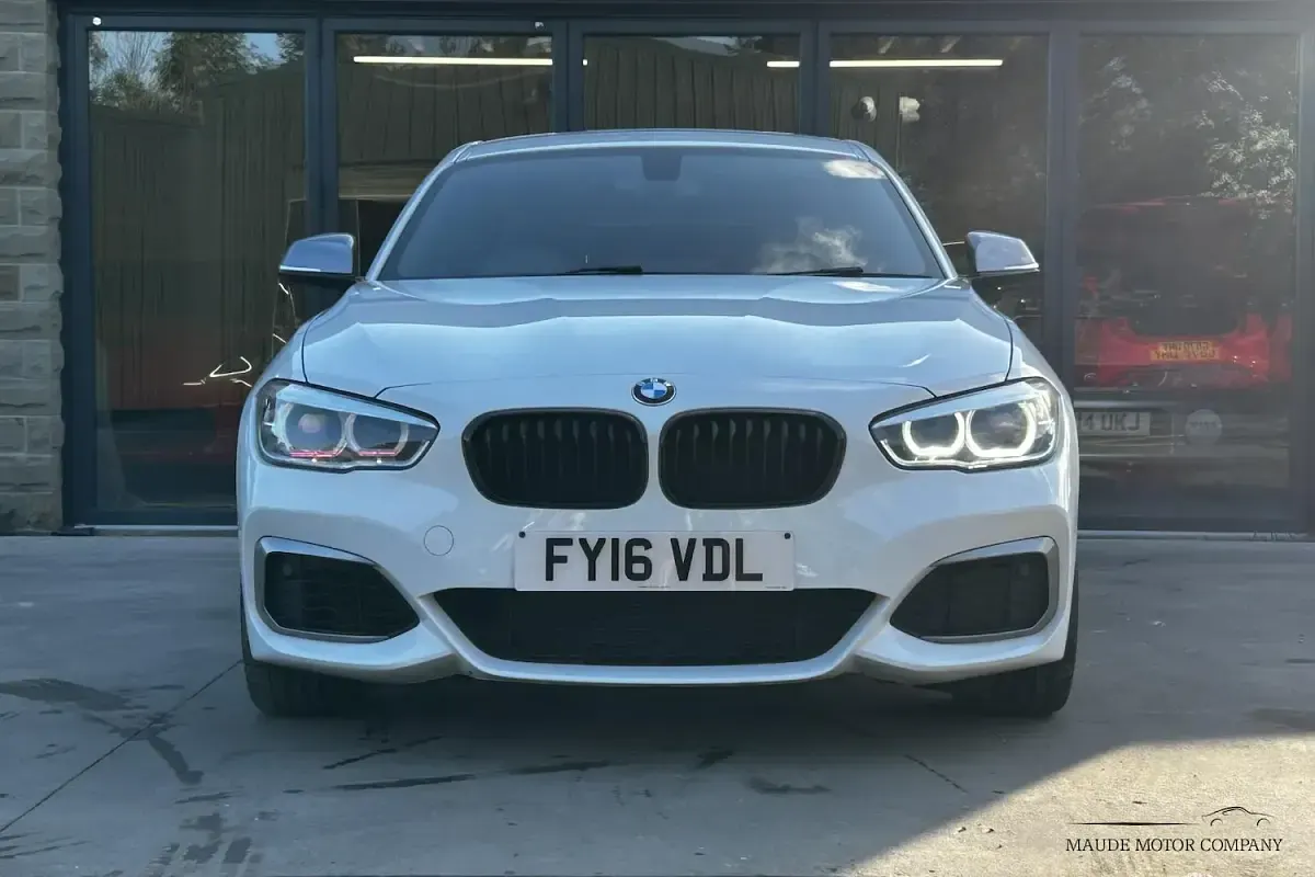 Used BMW M140 M Sport 340 HP (250 kW) 2016 White Hatchback