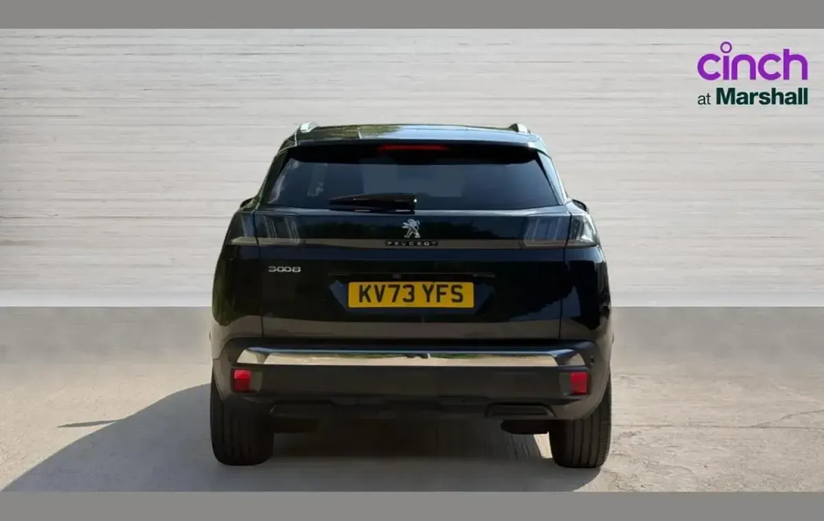 Used Peugeot 3008 Allure+ 134 HP (98 kW) 2023 Black SUV