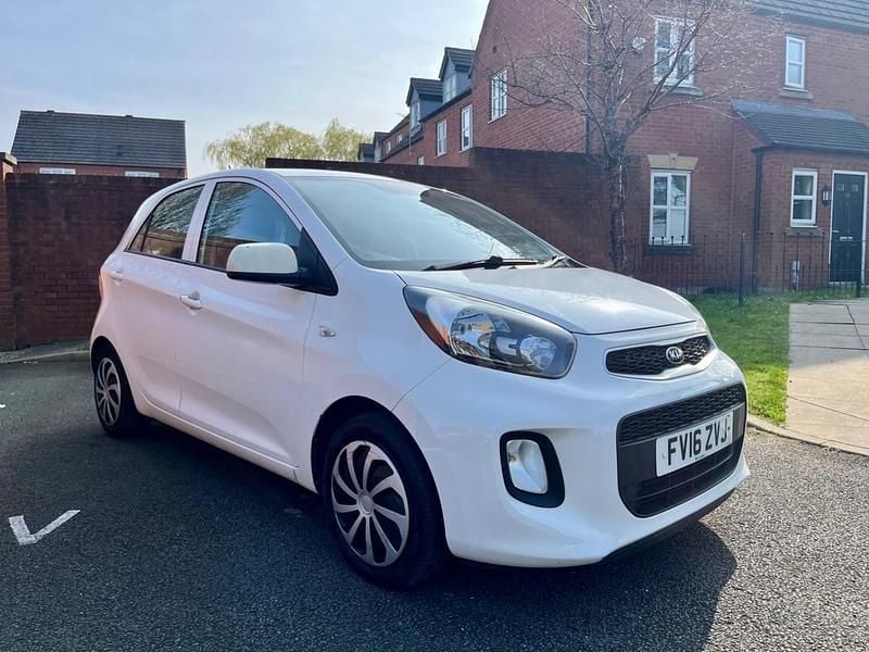 Used Kia Picanto Air 66 HP (48 kW) 2016 White Hatchback