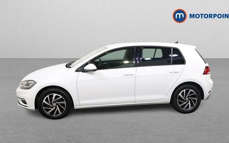 Used VW Golf VII Edition 150 HP (110 kW) 2020 White Hatchback