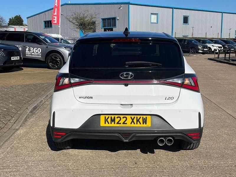 Used Hyundai i20 N Line 118 HP (86 kW) 2022 White Hatchback