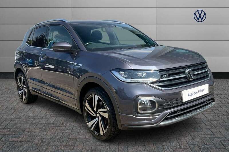 Grey Used 2022 VW T-Cross R-line SUV | £17,350 (Fair price) - Image 1/4