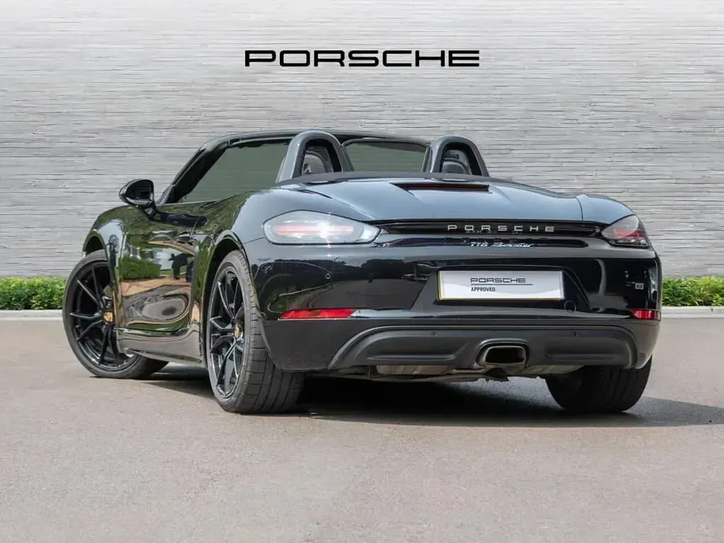 Used Porsche 718 Boxster 300 HP (220 kW) 2016 Black Cabriolet