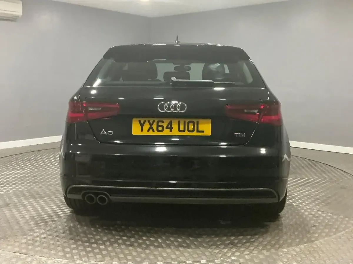 Used Audi A3 S-Line 2014 Black Hatchback