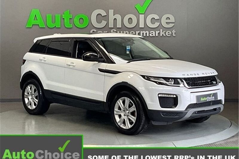 White Used 2018 Land Rover Range Rover evoque SE SUV | £11,985 (Good price) - Image 1/2