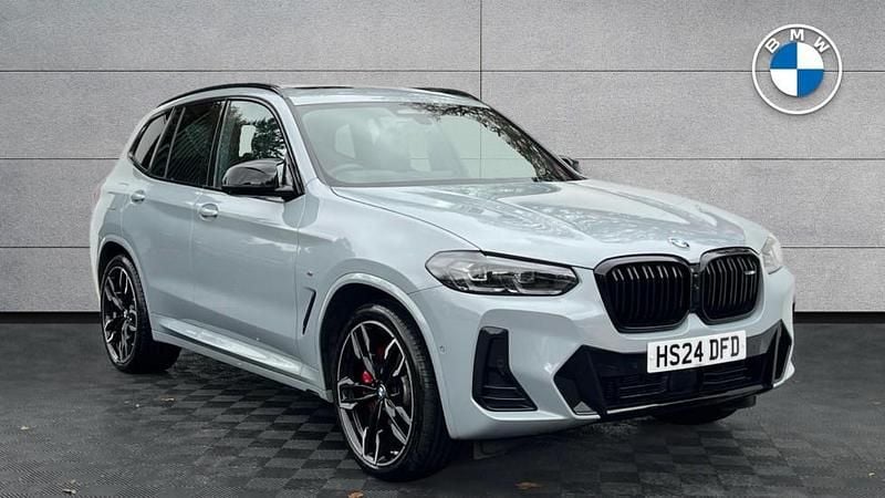 Grey Used 2024 BMW X3 M Sport SUV | £54,491 (Expensive) - Image 1/4