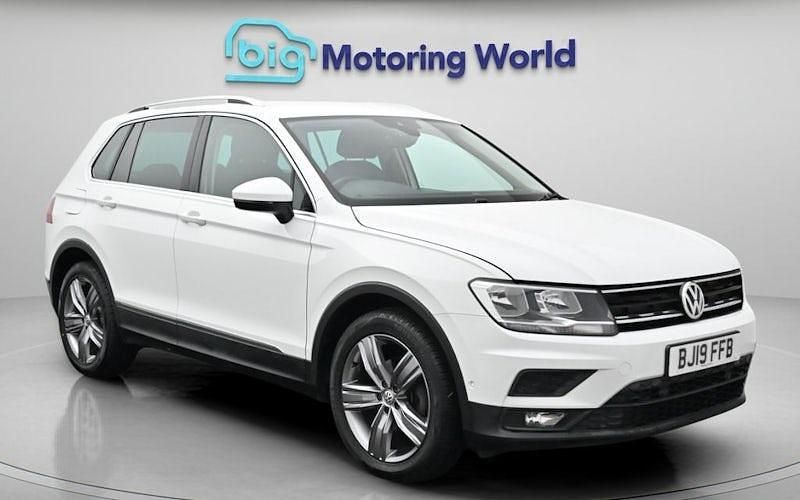 Used VW Tiguan Match 131 HP (96 kW) 2019 White SUV