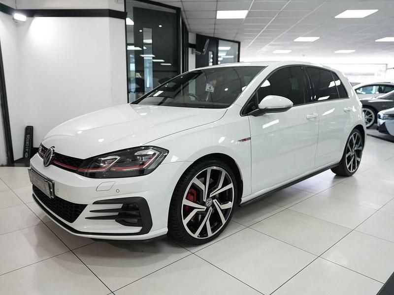 Used VW Golf VII GTI 2020 White Hatchback