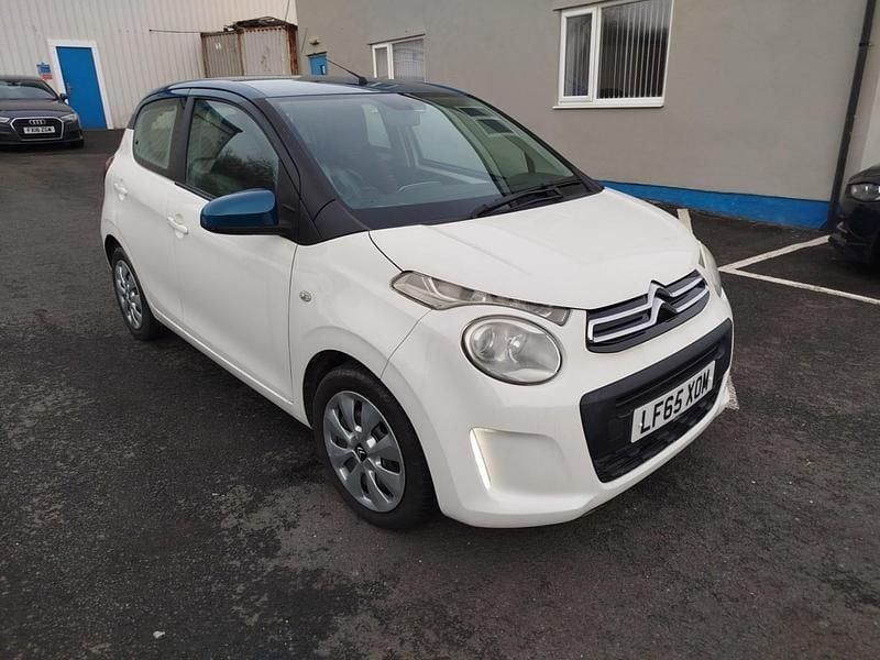 Begagnad Citroën C1 Feel 68 HK (50 kW) 2015 Vit Halvkombi