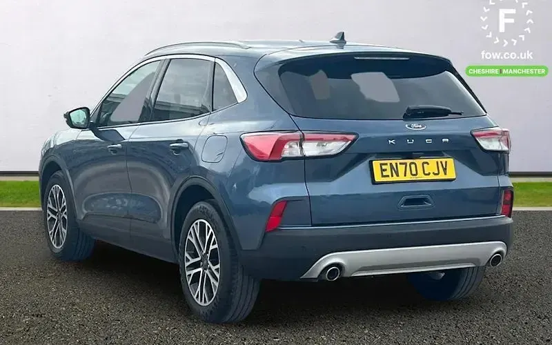 Used Ford Kuga Titanium 120 HP (88 kW) 2021 Blue SUV