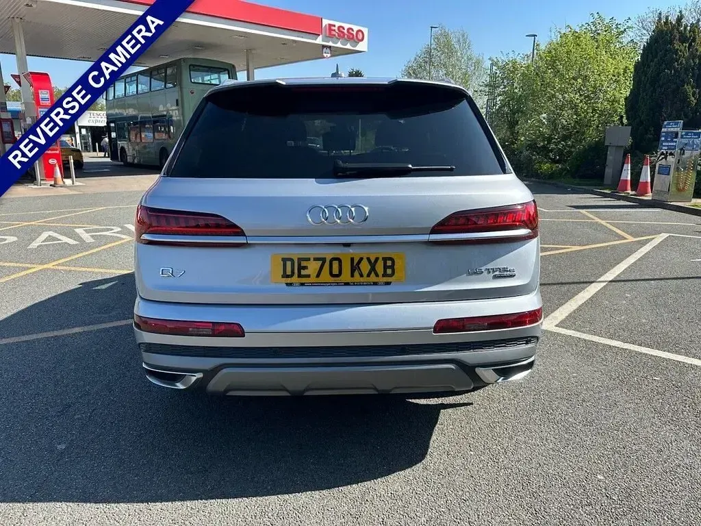 Used Audi Q7 S-Line 381 HP (280 kW) 2020 Silver SUV