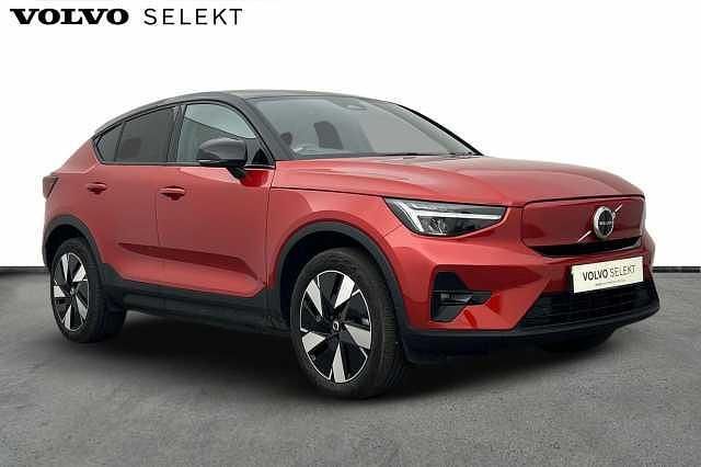 Red Used 2024 Volvo EC40 Plus SUV | £34,000 - Image 1/3