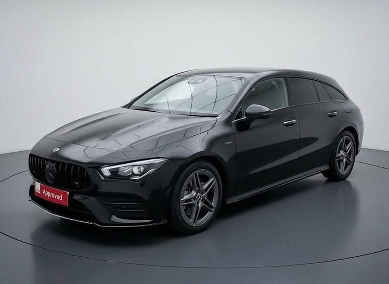 Used Mercedes CLA200 Shooting Brake AMG line 163 HP (119 kW) 2022 Black Estate