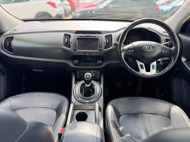Begagnad Kia Sportage 2012 Silver SUV