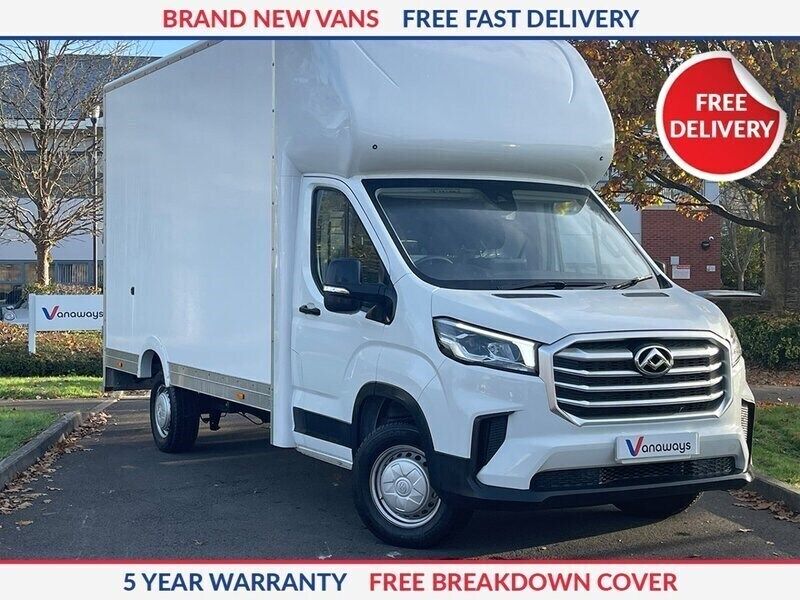 White New 2024 Maxus V90 Van | £27,995 - Image 1/4