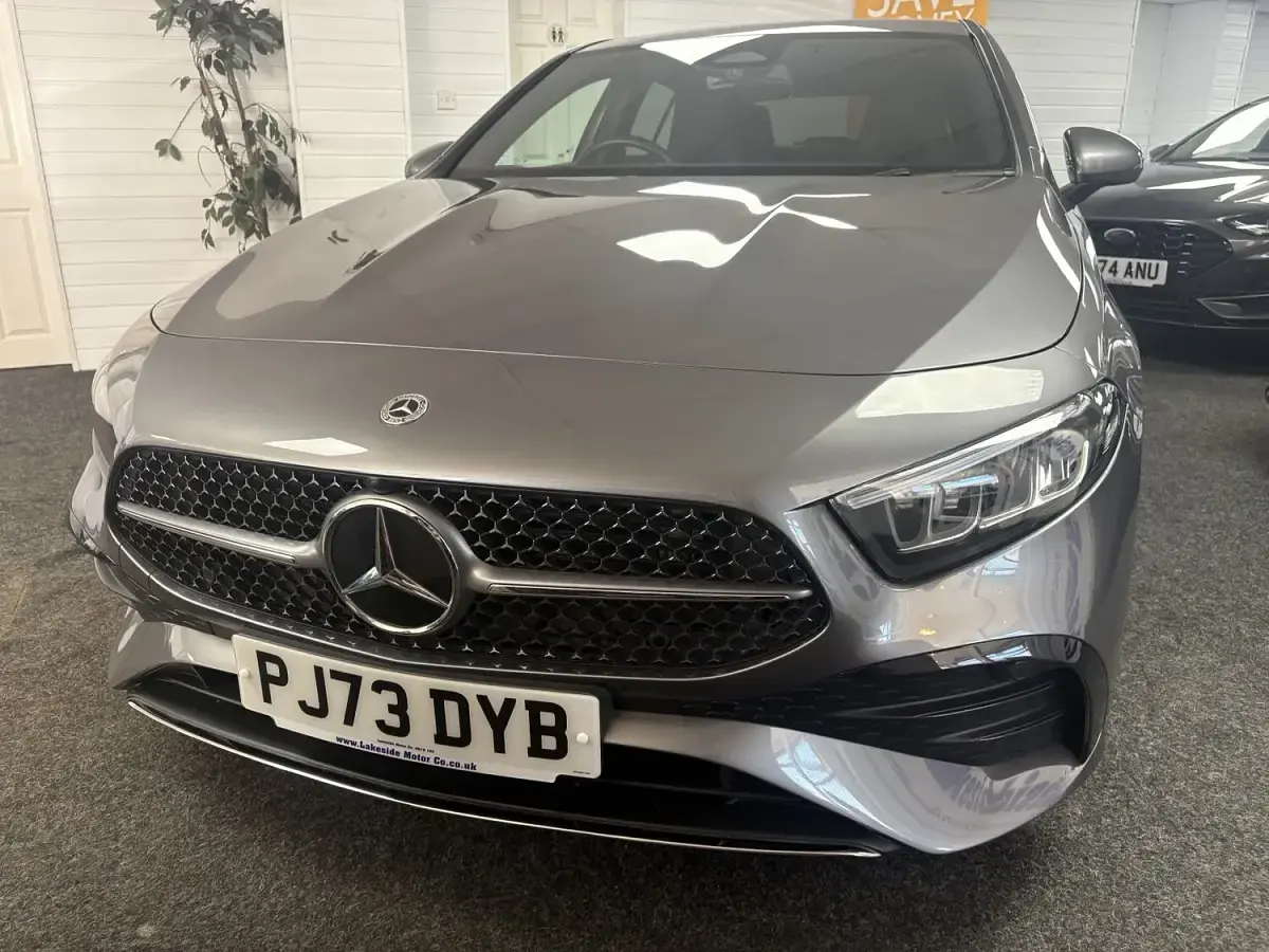 Used Mercedes A180 AMG line 136 HP (100 kW) 2023 Grey Hatchback