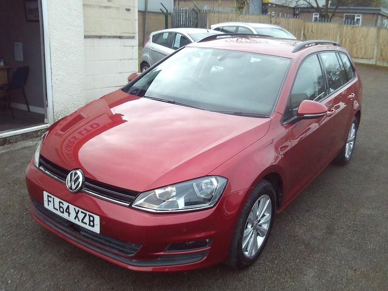 Used VW Golf VII SE 2014 Red Estate