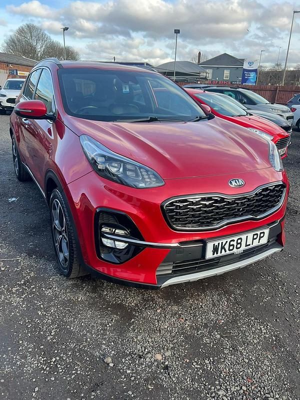 Used Kia Sportage GT-Line 174 HP (127 kW) 2018 Red SUV