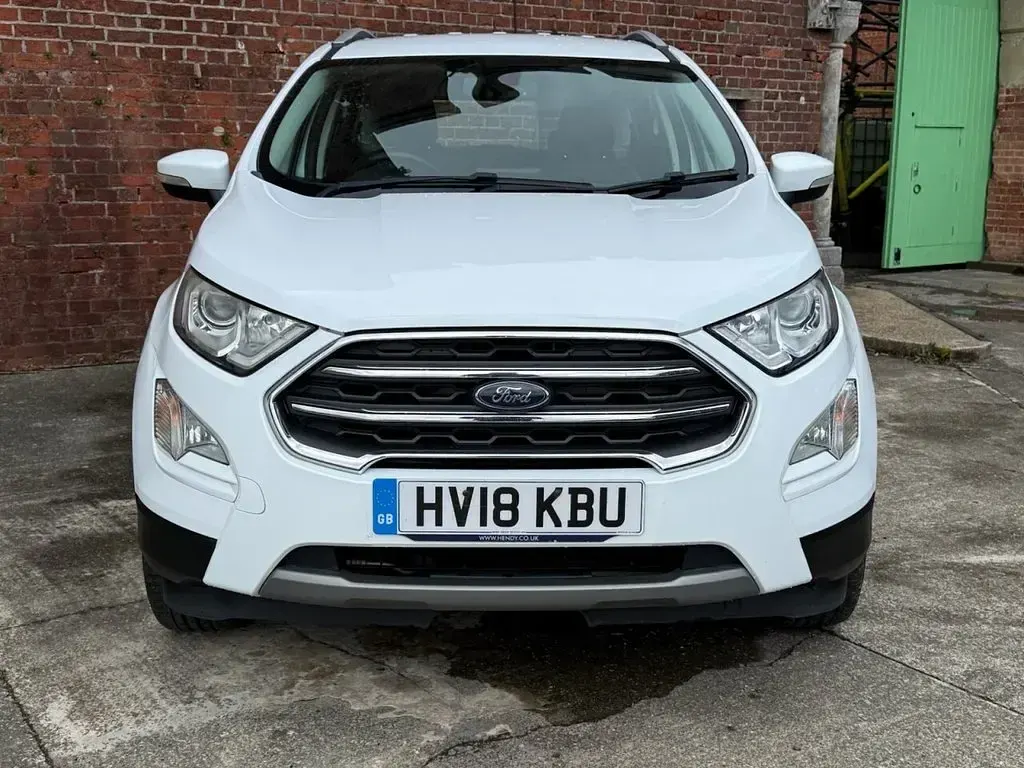 Used Ford Ecosport Titanium 125 HP (91 kW) 2018 White SUV