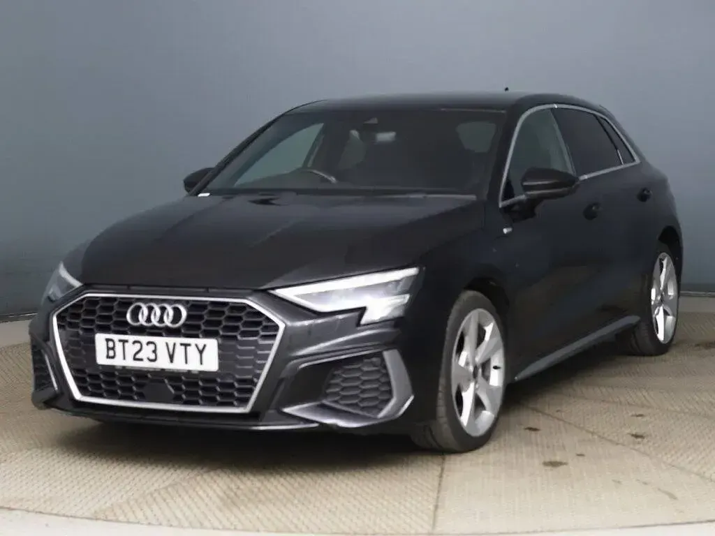 Used Audi A3 Sportback S-Line 2023 Black Hatchback