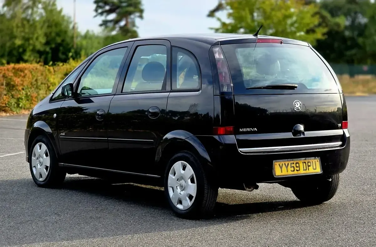 Used Vauxhall Meriva Club 2009 Black MPV