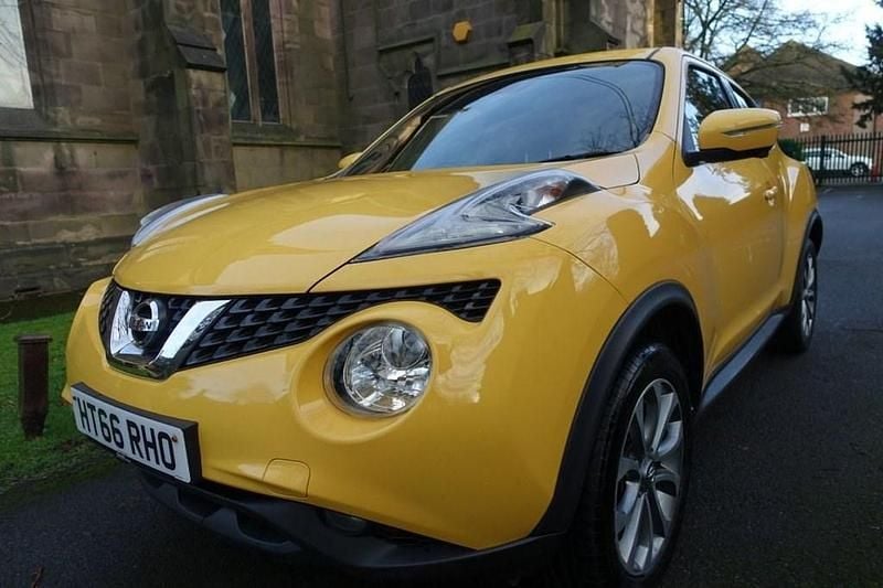 Yellow Used 2017 Nissan Juke S SUV | £6,250 (Fair price) - Image 1/4