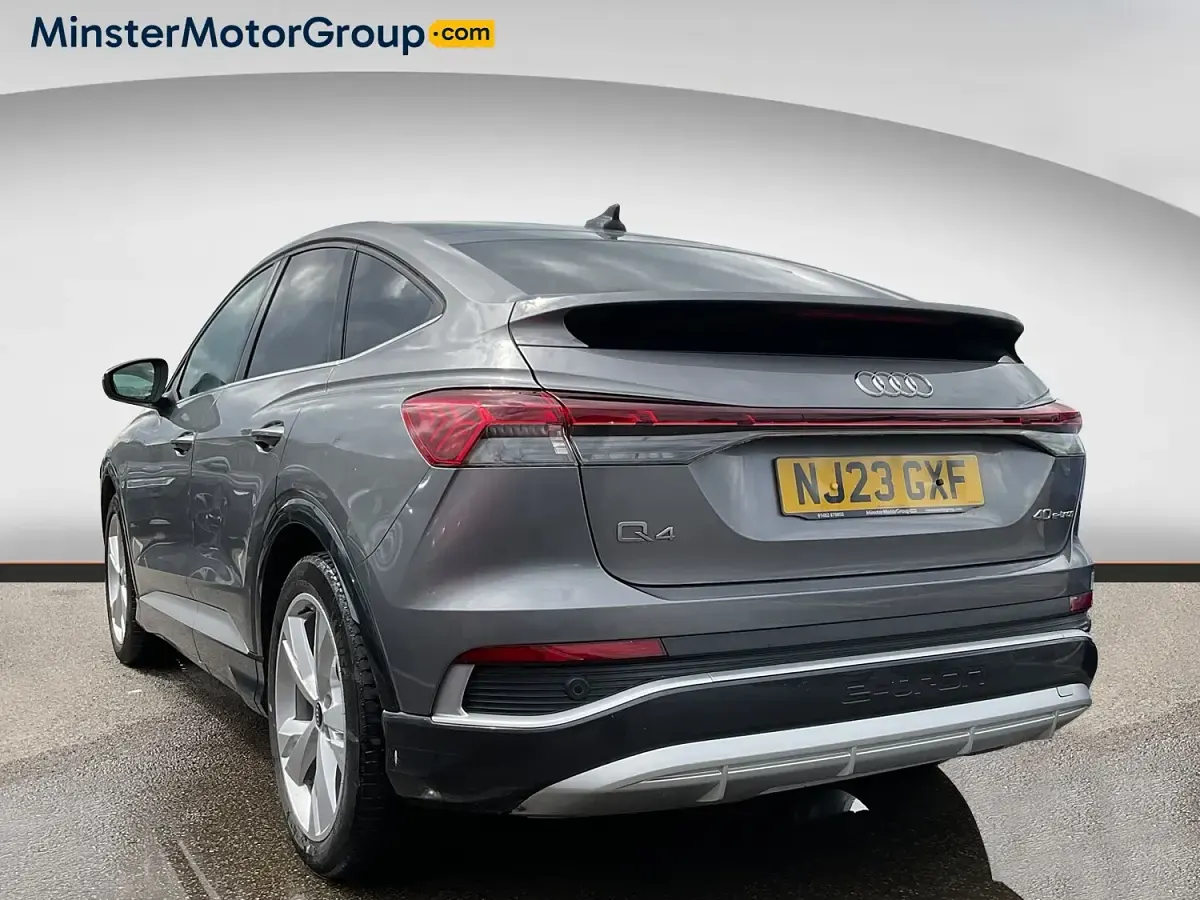 Used Audi Q4 e-tron S-Line 150 kW (204 HP) 2023 Grey SUV