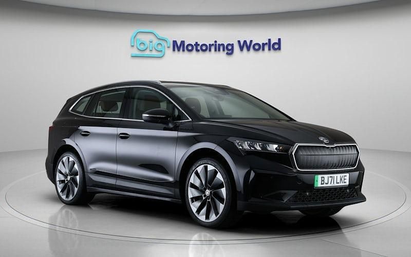 Used Skoda Enyaq iV ecoSuite 150 kW (204 HP) 2021 Black SUV