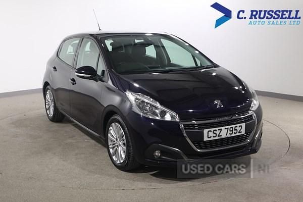 Used Peugeot 208 S 82 HP (60 kW) 2018 Blue Hatchback