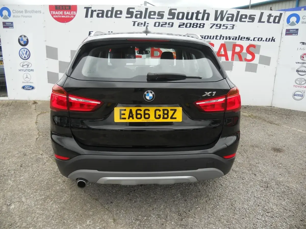 Used BMW X1 xLine 150 HP (110 kW) 2016 Black SUV