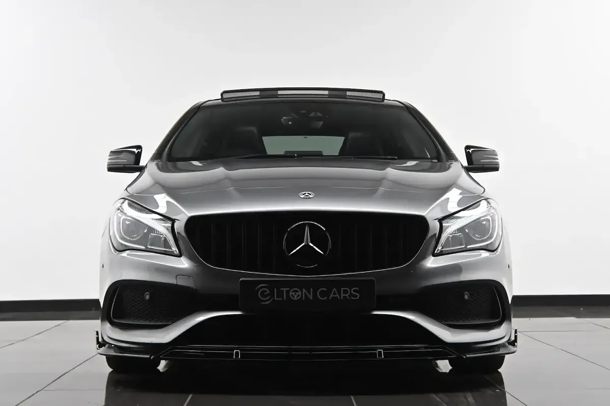 Used Mercedes CLA220 AMG line 2018 Grey Coupe