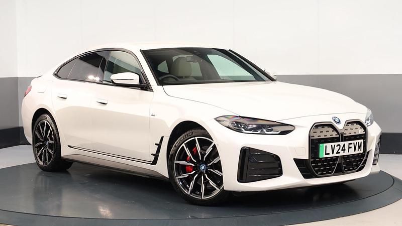 White Used 2024 BMW i4 M Sport Sedan | £36,000 (Fair price) - Image 1/4