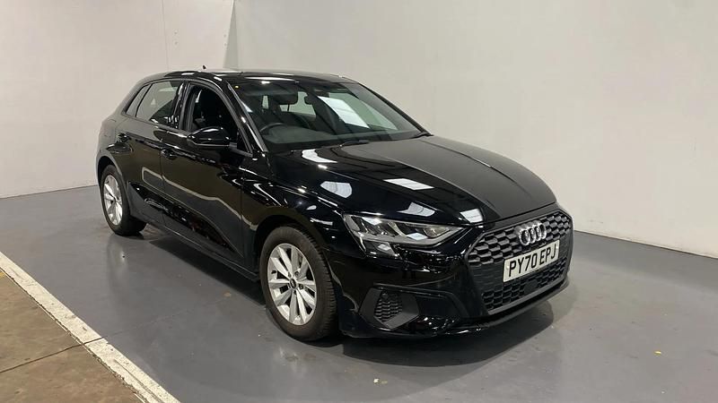Black Used 2021 Audi A3 Hatchback | £14,998 (Good price) - Image 1/4